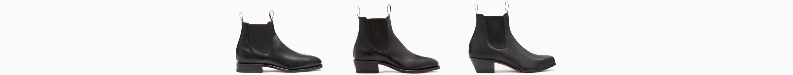 Choose your heel for your boot the RM way R.M.Williams
